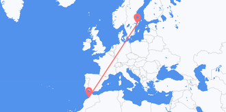 モロッコ スウェーデンへ