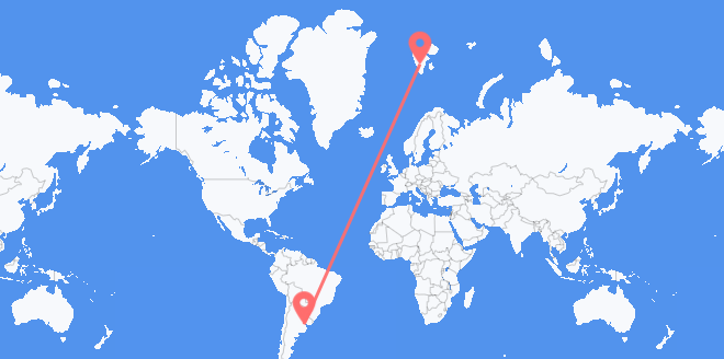 Argentina a Svalbard y Jan Mayen