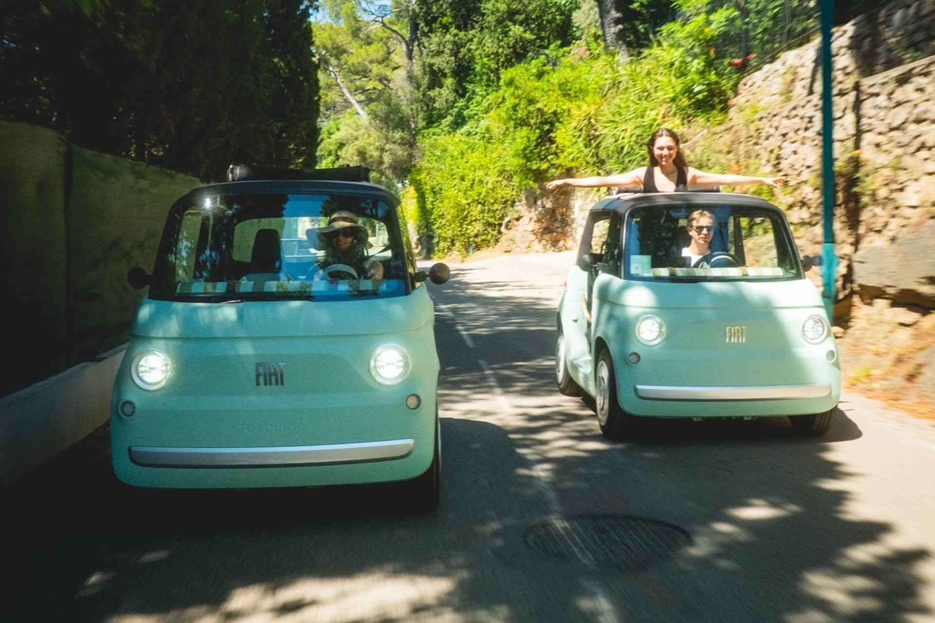 From Nice: Join a guide on an electric car ride along the French Riviera!