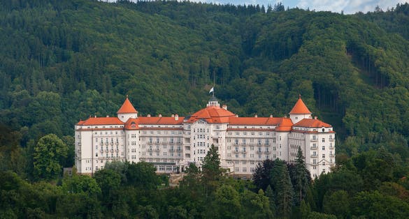 Photo of Hotel Imperial in Karlovy Vary (Carlsbad), Czech republic.