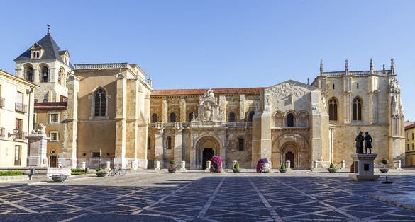 Photo of Collegiate Church of San Isidoro, Leon Spain.