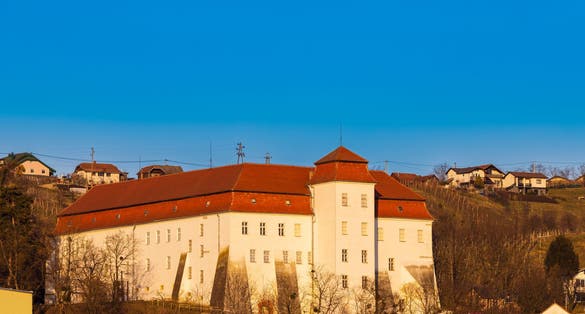 Photo of Lendava Castle, Pomurska region, Slovenia.