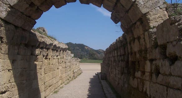 Ancient Olympia - city in Greece