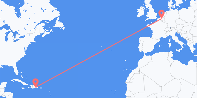 la República Dominicana a Bélgica