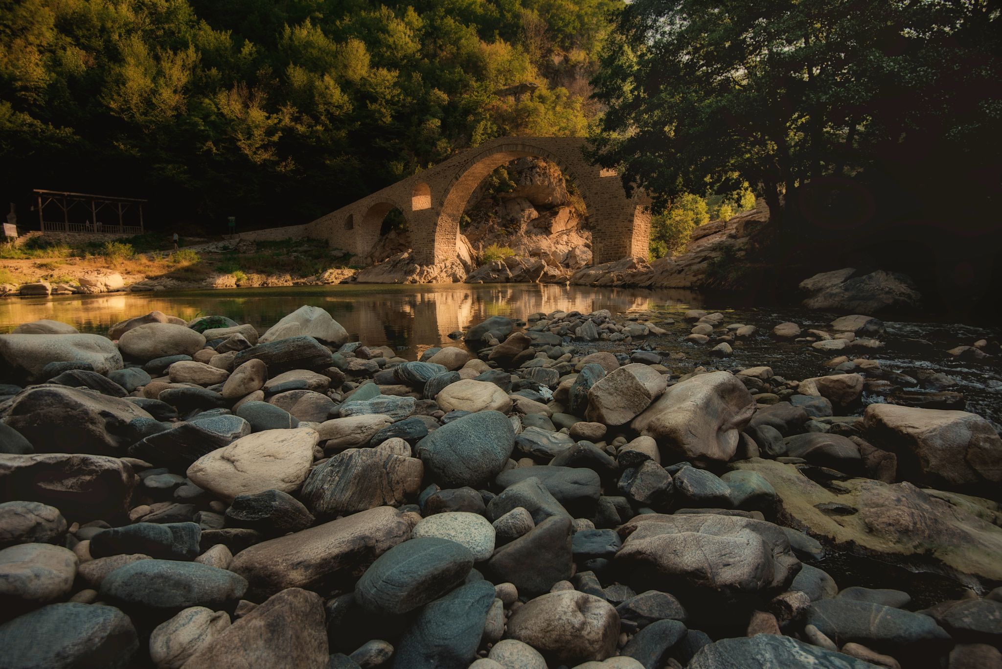 photo of  view of Devil's Bridge, Bulgaria,Diadovtsi bulgaria.