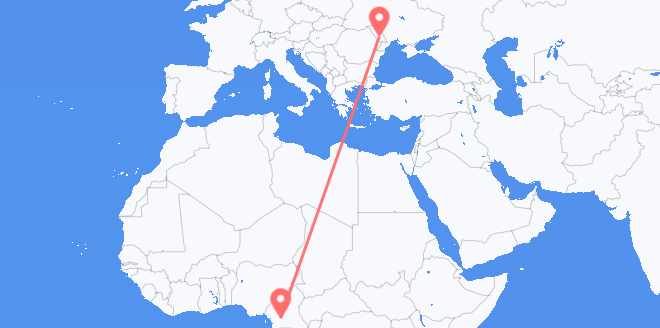 le Cameroun pour la Moldavie