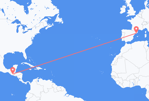 Guatemala City to Barcelona