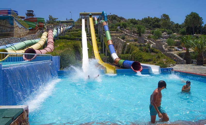 Bodrum Aquapark, Bodrum, Muğla, Aegean Region, Turkey