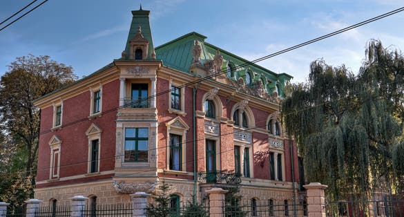 Pałac Dietlów, Sosnowiec,Poland.