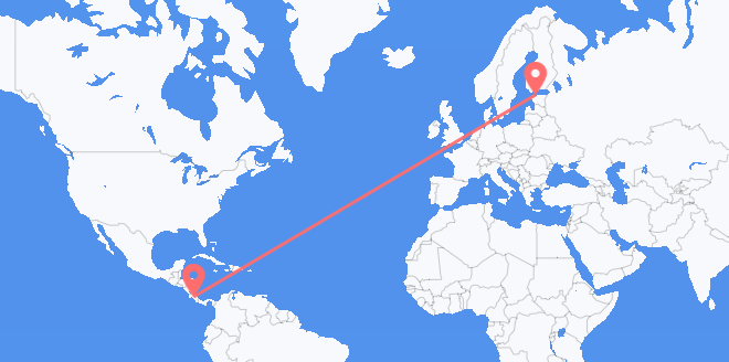 Costa Rica a Estonia