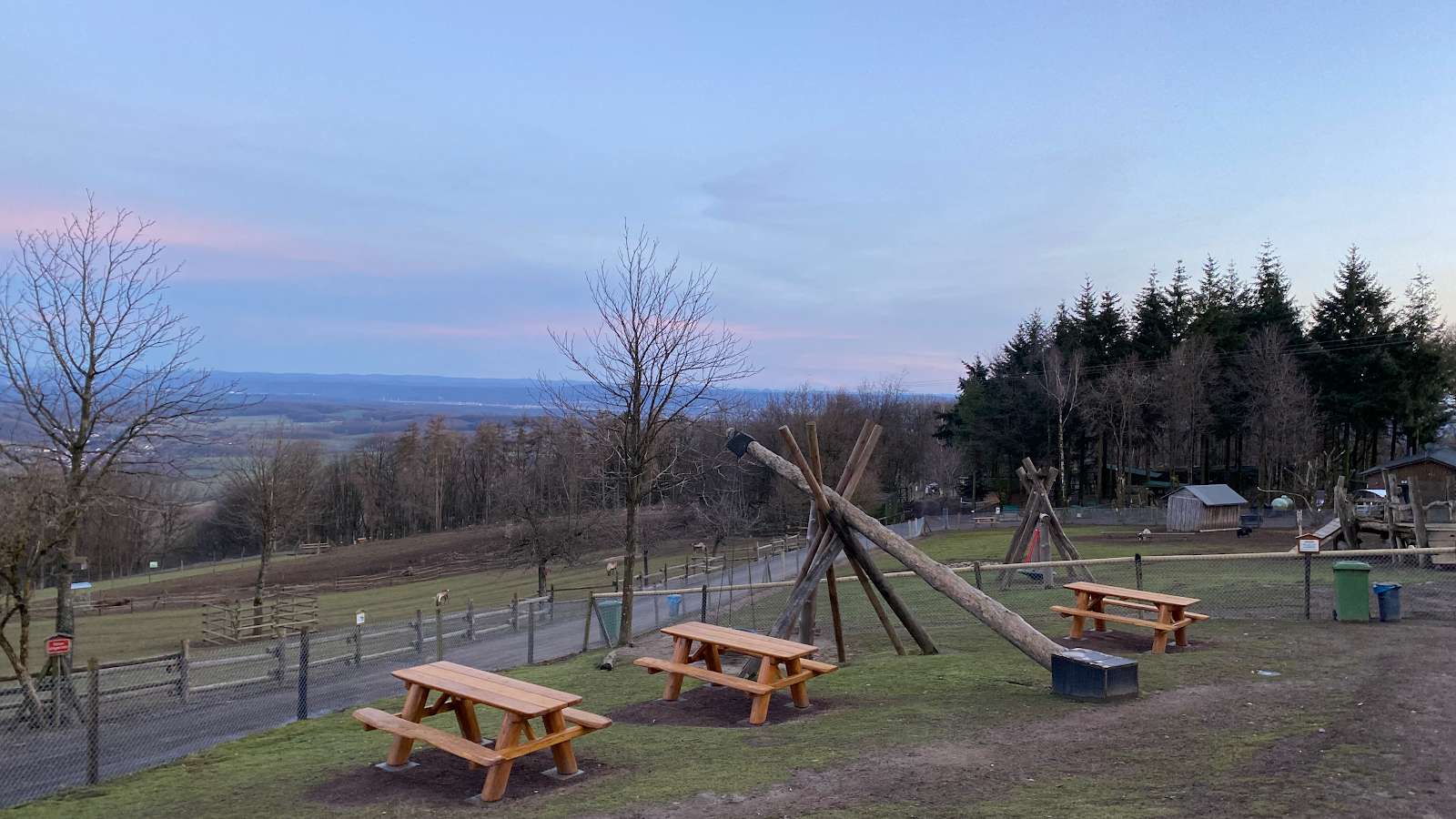 Wildlife park and Greifvogelzoo Potzberg, Föckelberg, Kusel-Altenglan, Landkreis Kusel, Rhineland-Palatinate, Germany