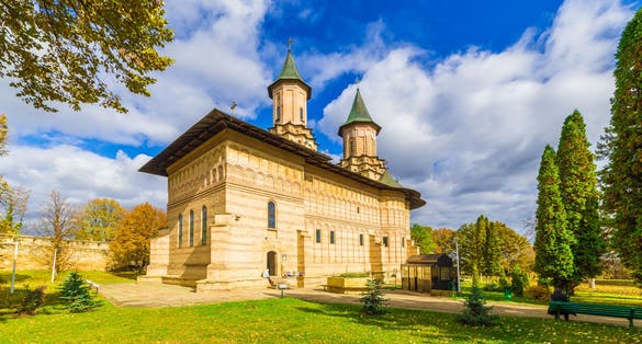 Photo of Galata monastery in Iasi, Moldavia, Romania.
