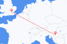 Cheap Flights from London to Zagreb – Low Fares & Wide Selection