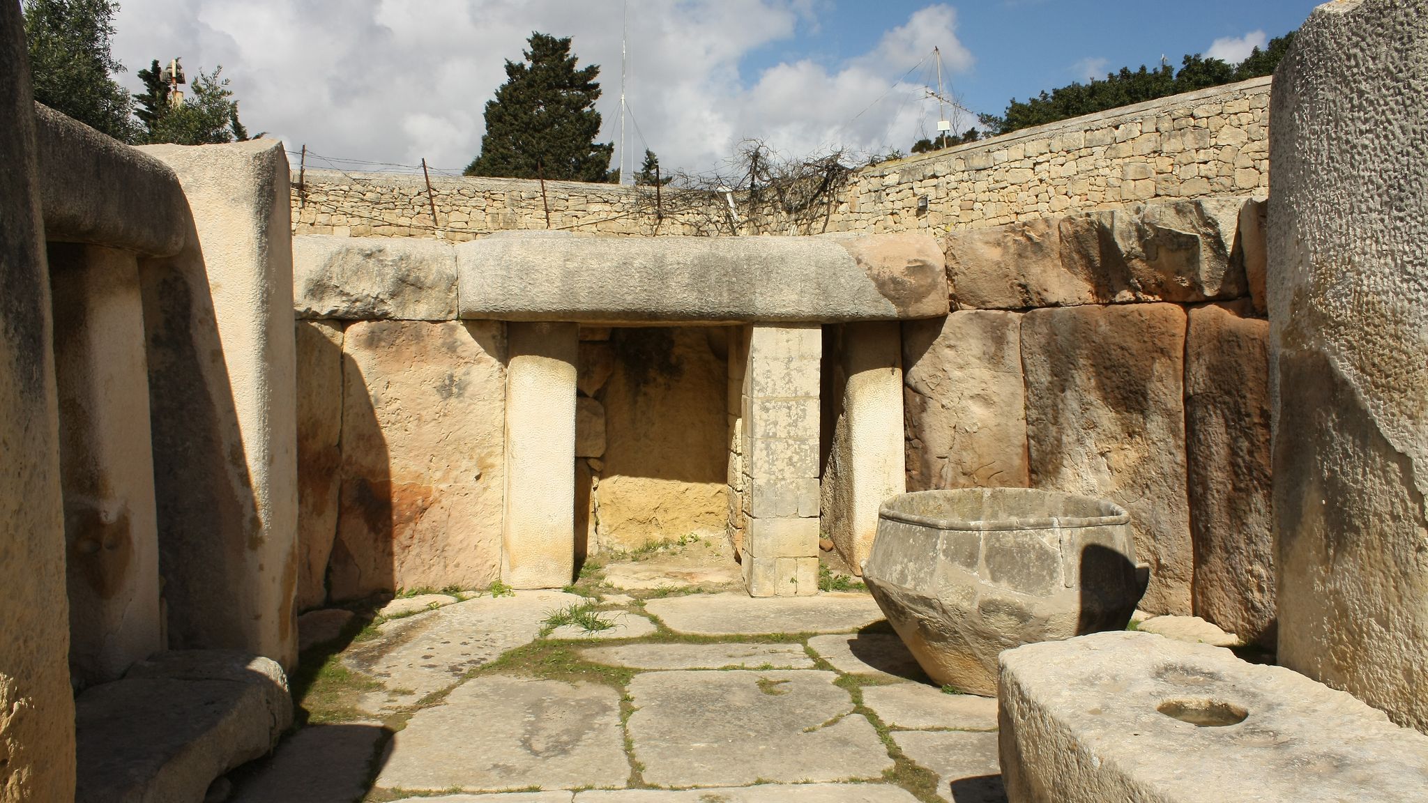 Photo of Tarxien Temples in the village called Tarxien, Malta.