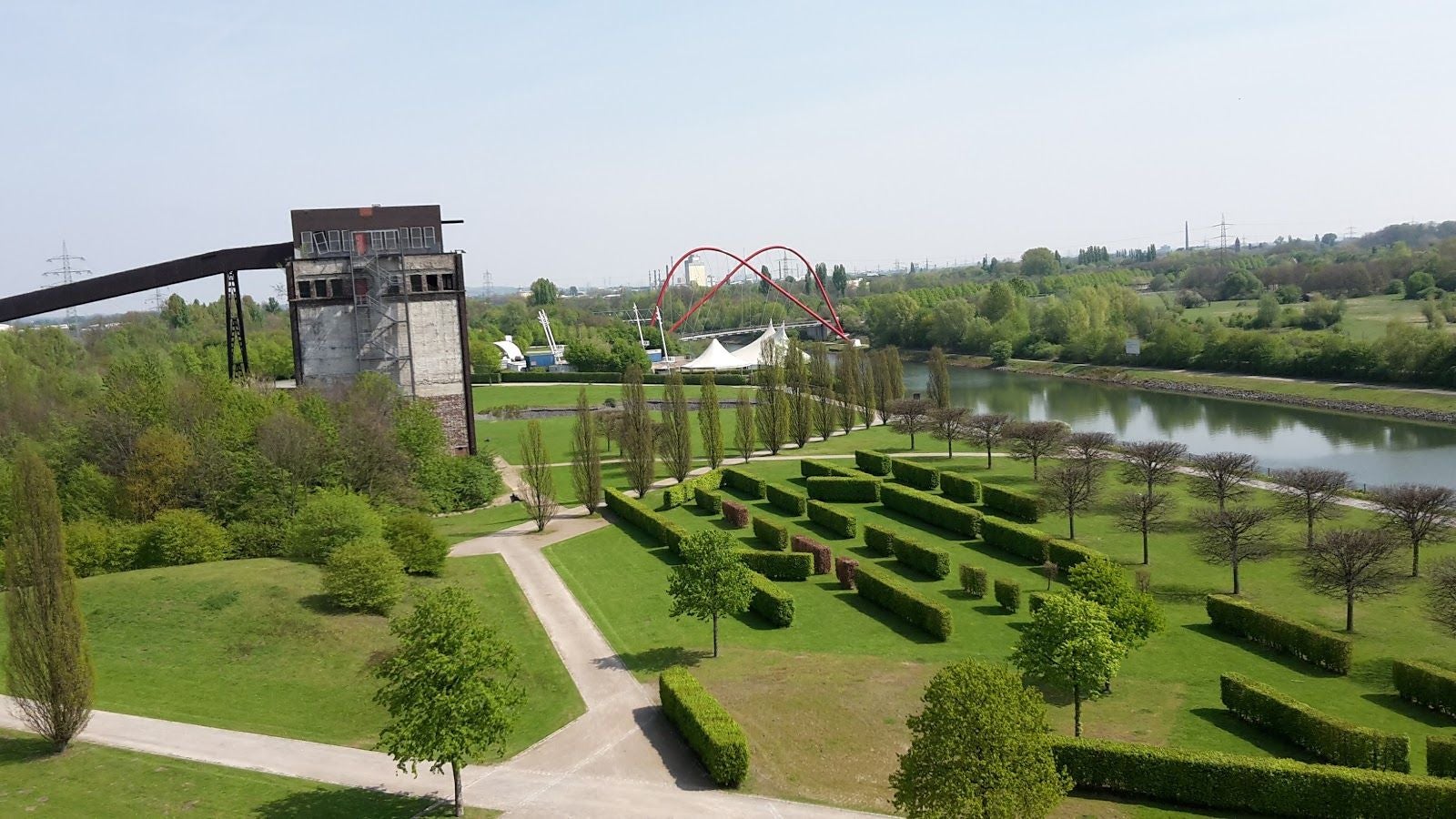 Nordstern Park, Heßler, Gelsenkirchen-Mitte, Gelsenkirchen, North Rhine-Westphalia, Germany