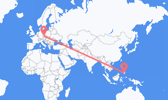 Prague to Davao City