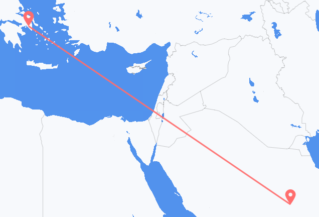 Riyadh to Athens