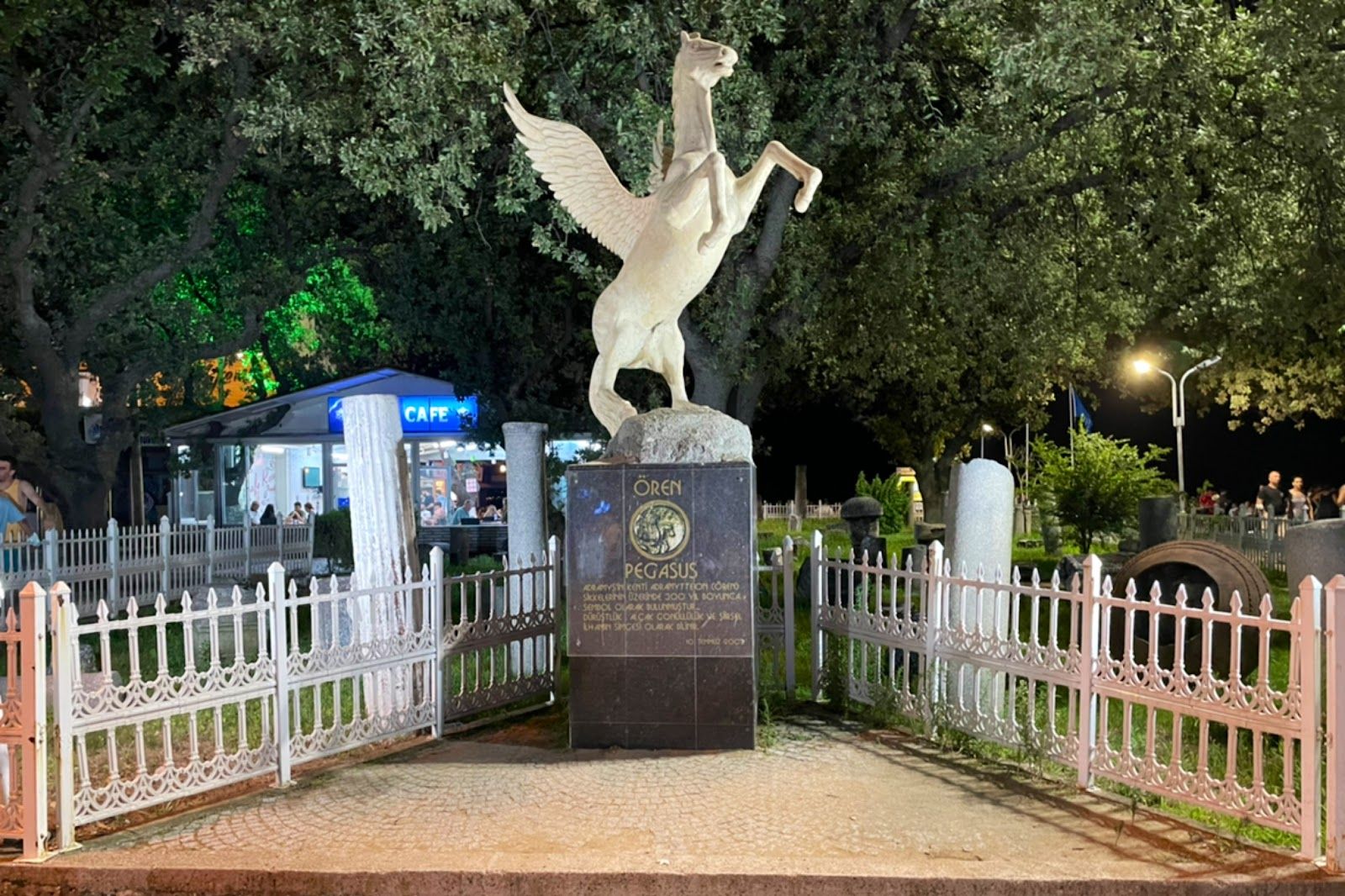 Pegasus Heykeli, Burhaniye, Balıkesir, Marmara Region, Turkey
