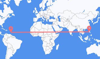 Saint Lucia to Angeles