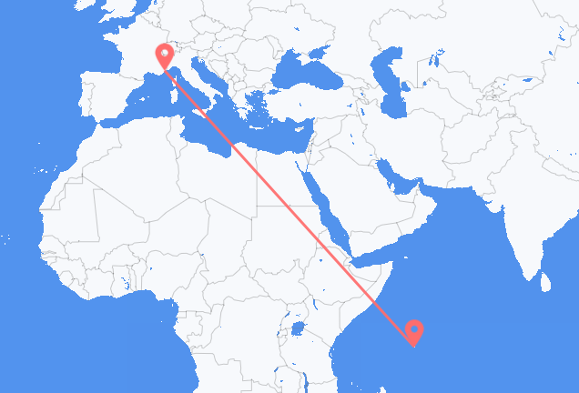 マヘ島 ニースへ