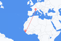 Freetown to Marseille