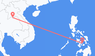 永珍 飞往宿务市