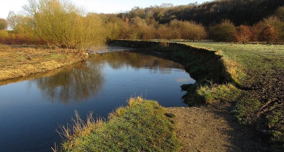 Photo of the Reddish vale country park, Manchester, England.