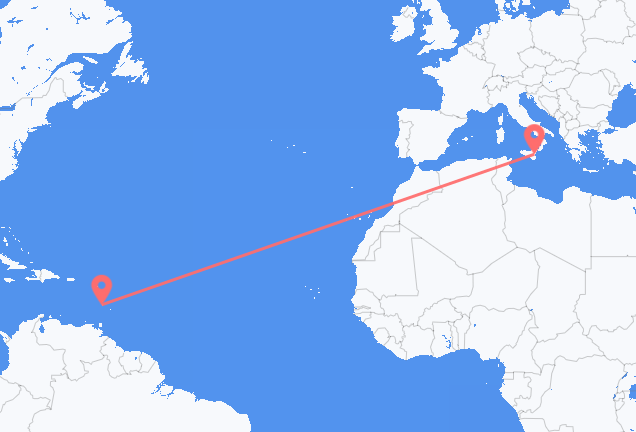 세인트 루시아 카타니아로