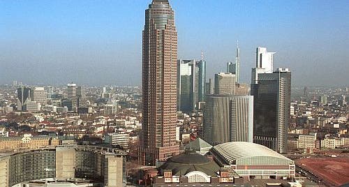 PHOTO OF VIEW OF MesseTurm .