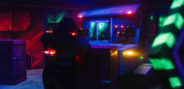 Kortrijk: Ultimate Laser Tag Experience – 3 Games + Drink