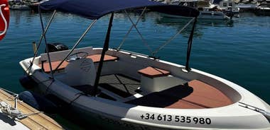Marbella: Puerto Banús Boat Rental with No License Needed