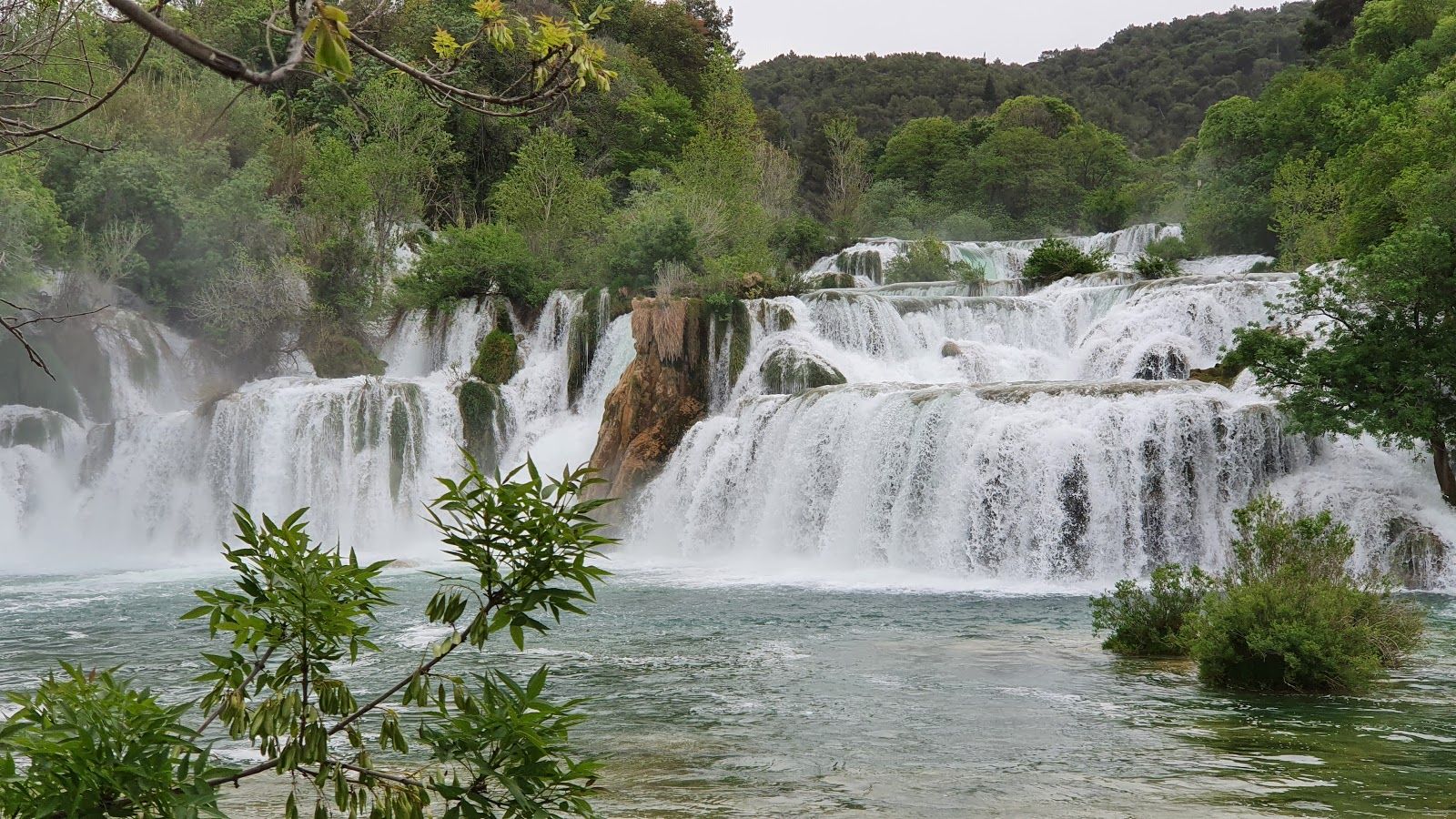 Roski waterfall, Grad Drniš, Šibenik-Knin County, Croatia
