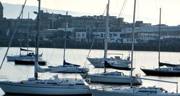 photo of view of Harbour in Dún Laoghaire, Dún Laoghaire, Ireland.