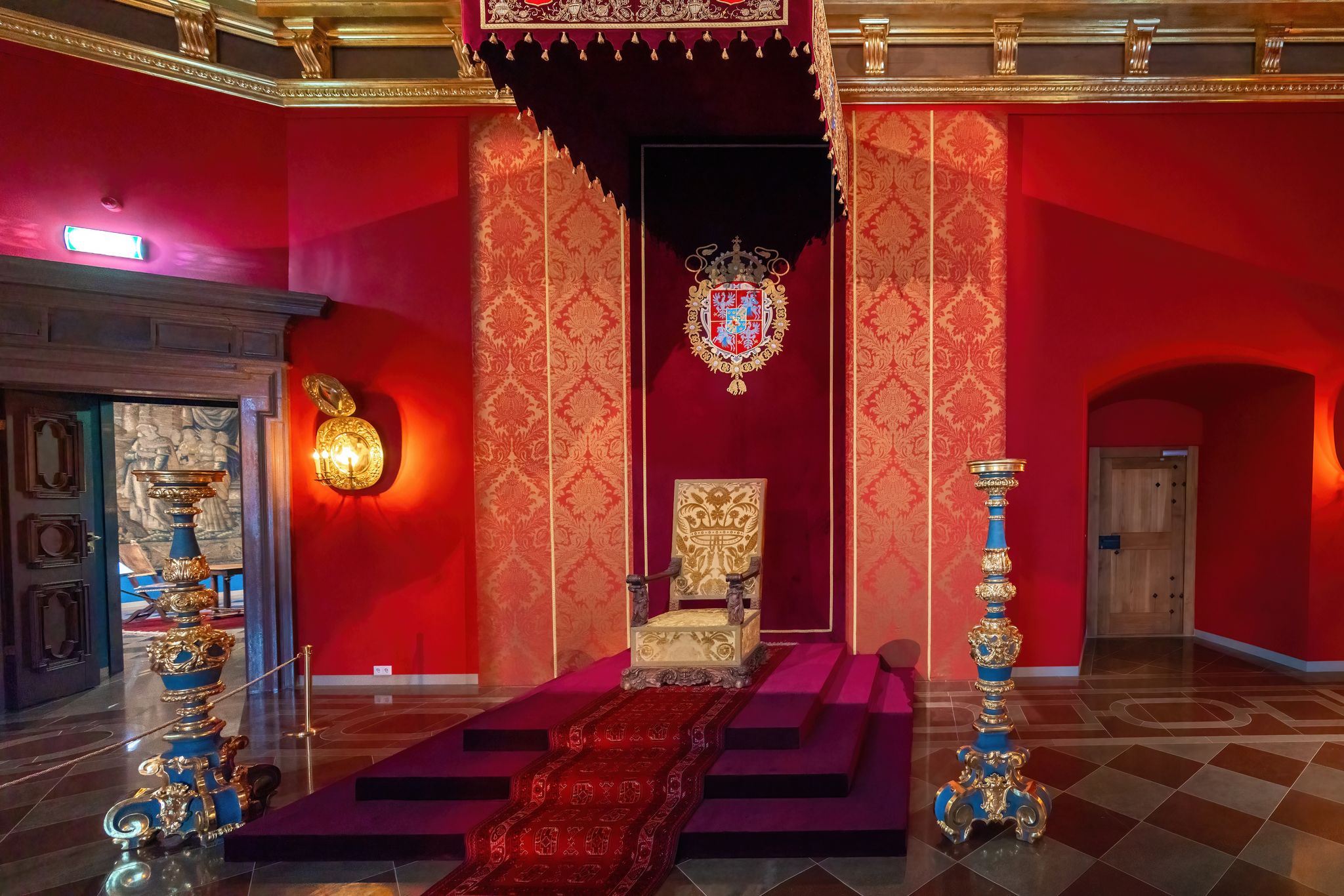 photo of Vilnphoto of throne room at palace of the grand dukes of Lithuania interior - Vilnius, Lithuania.