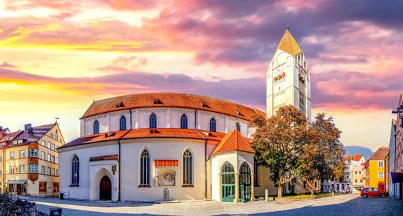 Photo of old city of Kaufbeuren, Germany