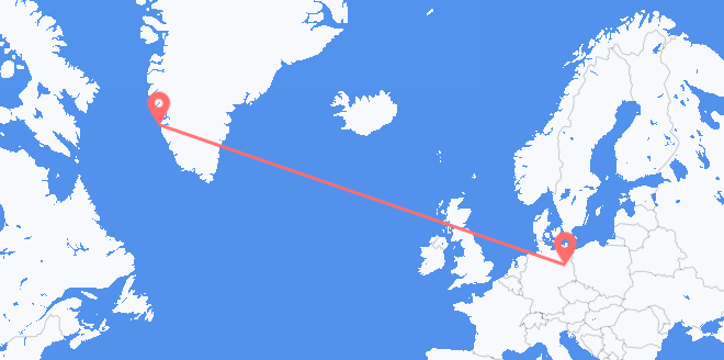Greenland to Germany