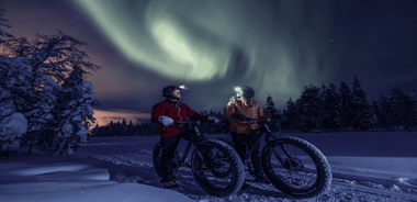 Ruka: Guided fatbike safari