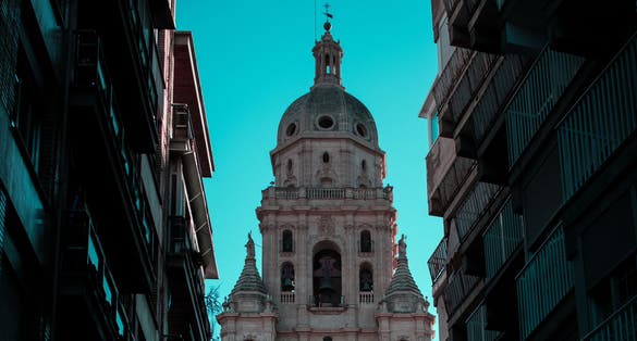 Photo of Facade of Murcia's cathedral ,Spain.
