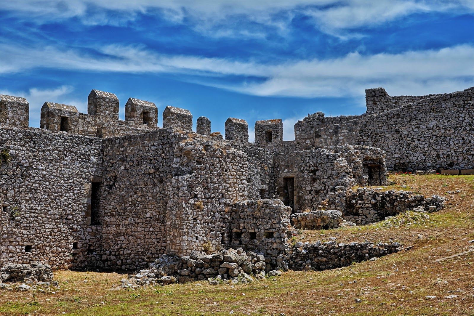 Κάστρο Χλεμούτσι - Clermont - Castel Tornese, Municipality of Andravida and Kyllini, Elis Regional Unit, Western Greece, Peloponnese, Western Greece and the Ionian, Greece