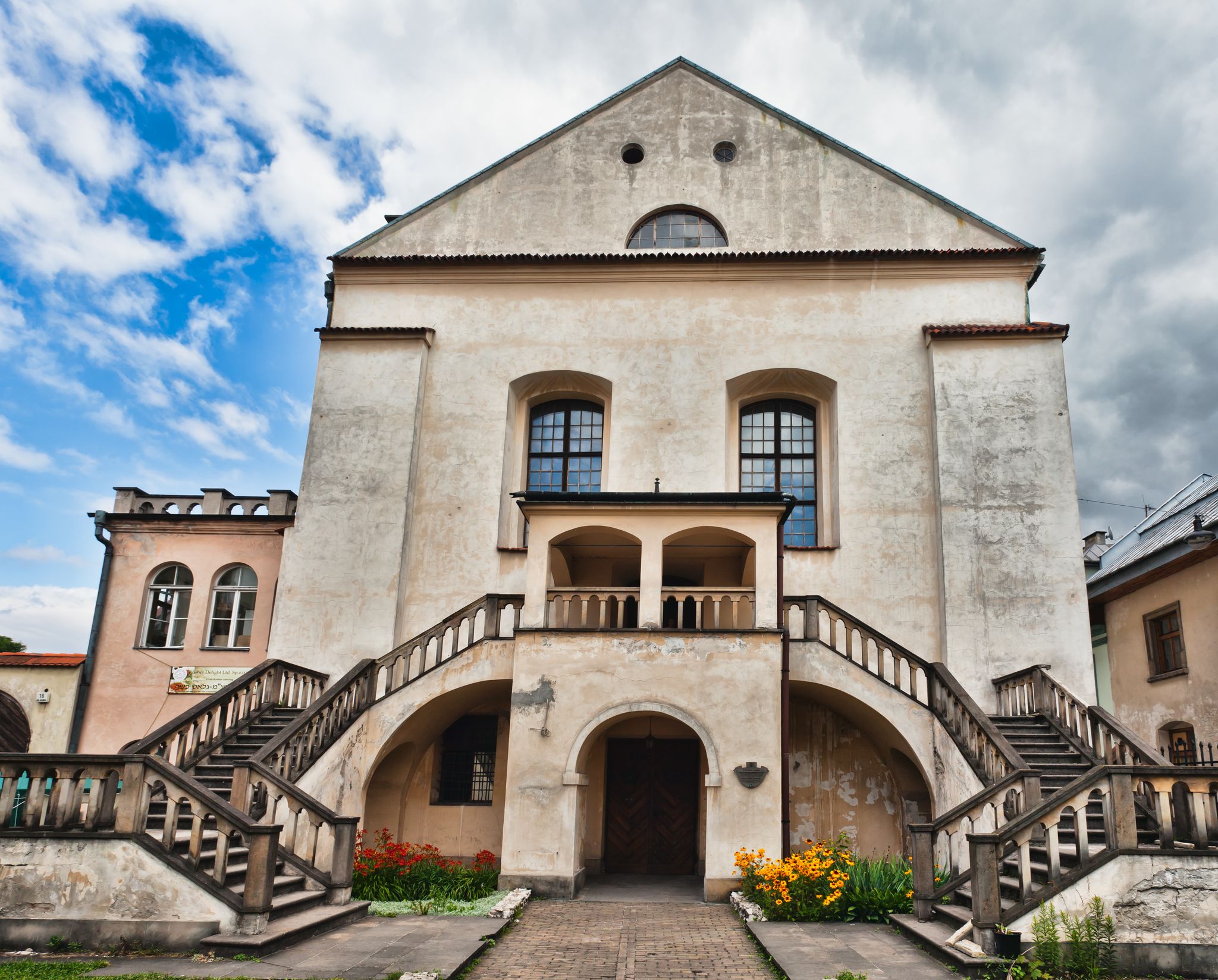Old Synagogue Izaaka in Kazimierz district of Krakow, Poland.