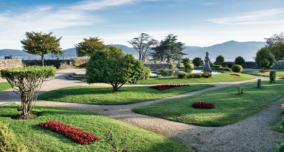 Photo of Monte do Castro Park in the city of Vigo, Spain.