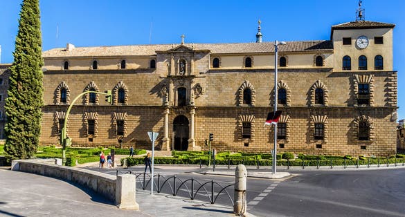 Photo of Hospital Tavera or Hospital de Afuera outside city walls opposite the Bisagra gate was designed in 16th.