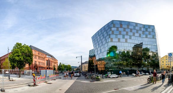 photo of University Library, Freiburg Breisgau, Germany.