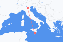 Valletta to Bologna