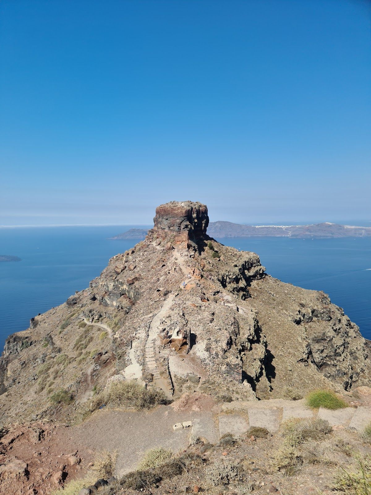 Skaros Rock, Thira Municipal Unit, Municipality of Thira, Thira Regional Unit, South Aegean, Aegean, Greece