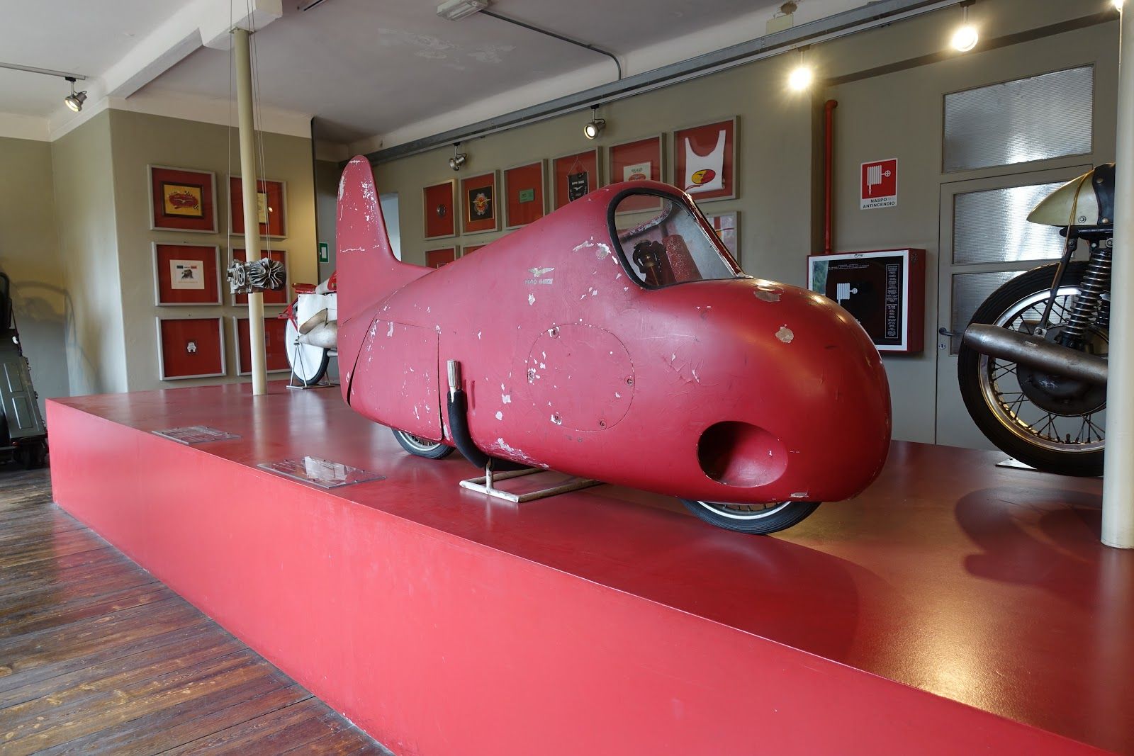 Moto Guzzi Museum, Mandello del Lario, Lecco, Lombardy, Italy