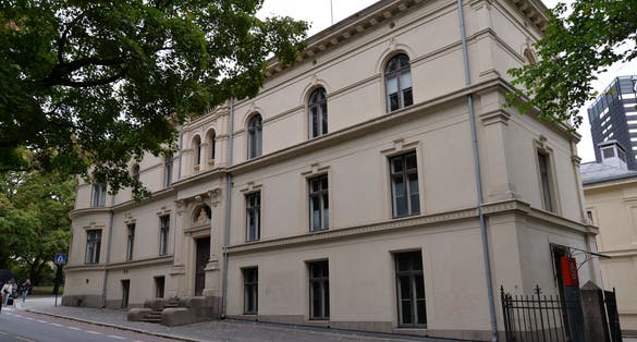 Slottsplassen and Slottsparken, Park and Garden, Oslo, Norway, Scandinavia