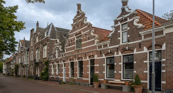 Houses on the Herengracht, Middelburg