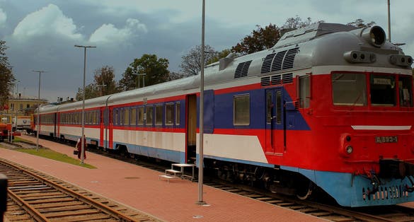 Lithuanian Railway Museum, Vilnius , Lithuanian.