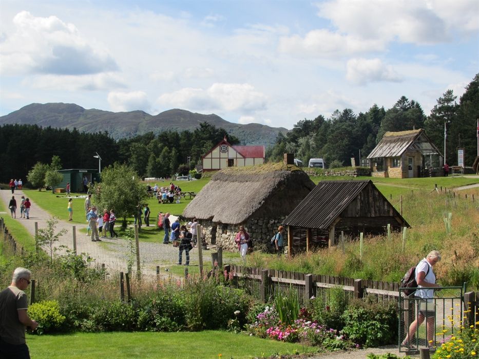 Photo of Highland folk museum, Newtonmore Scotland UK.
